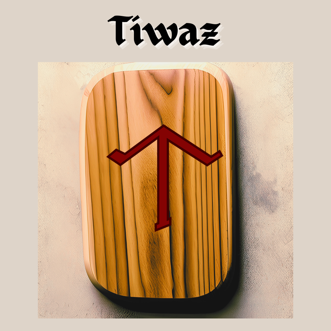 Tiwaz ᛏ - G.N. Gudgion